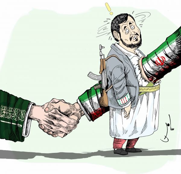 كاريكاتير بريشة سامر الشميري