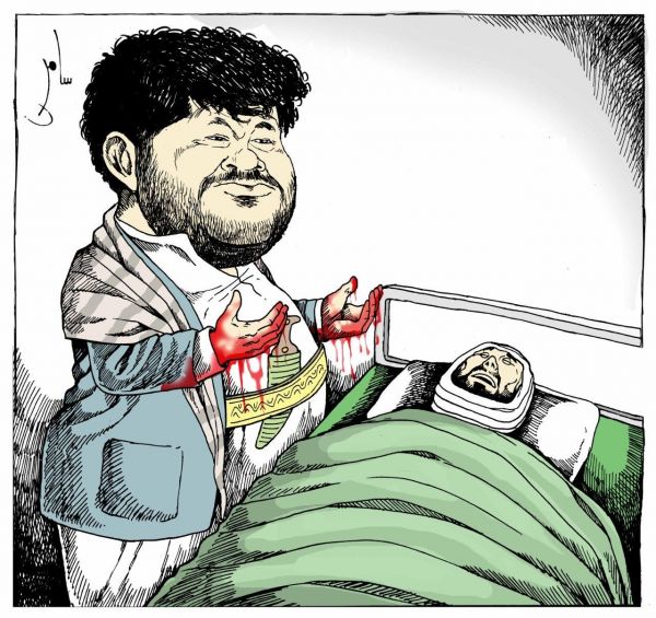 كاريكاتير بريشة سامر الشميري